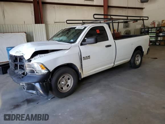 2015 Ram 1500 Tradesman with VIN 3C6JR6DG8FG605576, listed as a Copart auction lot 75462964 with 276,012 mi miles and Salvage title. Bid and sale history available at DreamBid. Image 1.