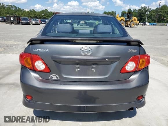 ✅ 2010 Toyota Corolla XRS • VIN: 2T1BE4EE8AC041621 • Lot: 61126285. Listed on Copart with 137,410 mi. Free auction sales archive from the USA and detailed vehicle history report at DreamBid. Image 6.