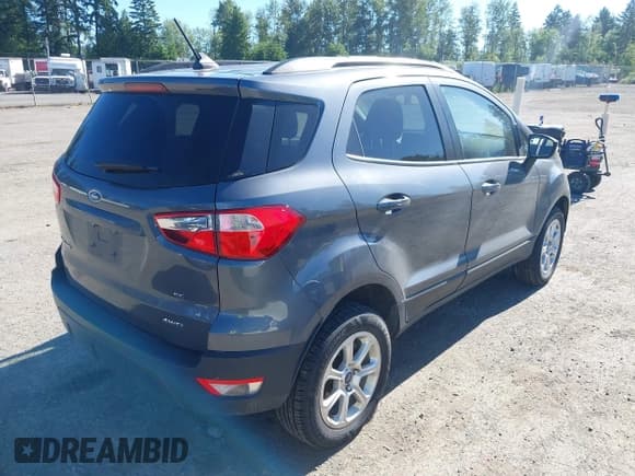 ✅ 2021 Ford EcoSport SE • VIN: MAJ6S3GL8MC425353 • Lot: 42393698. Listed on IAAI with 63,570 mi. Free auction sales archive from the USA and detailed vehicle history report at DreamBid. Image 4.