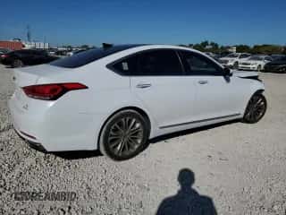 2015 Hyundai Genesis 3.8L z VIN KMHGN4JE1FU030106, wystawiony jako Copart lot #40697454 z przebiegiem 98 707 mil mil oraz Szkoda całkowita • Salvage title. Historia ofert i sprzedaży dostępna na DreamBid. Obrazek 3.
