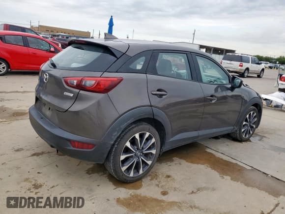 ✅ 2019 Mazda CX-3 Touring • VIN: JM1DKDC74K1450761 • Lot: 68694365. Wystawiony na Copart z przebiegiem 73 863 mil. Bezpłatny archiwum sprzedaży aukcyjnych z USA i szczegółowy raport historii pojazdu na DreamBid. Zdjęcie 3.