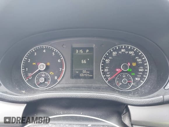 ✅ 2014 Volkswagen Passat Wolfsburg Edition • VIN: 1VWAS7A37EC097863 • Lot: 42251601. Listed on IAAI with 106,454 mi. Free auction sales archive from the USA and detailed vehicle history report at DreamBid. Image 7.