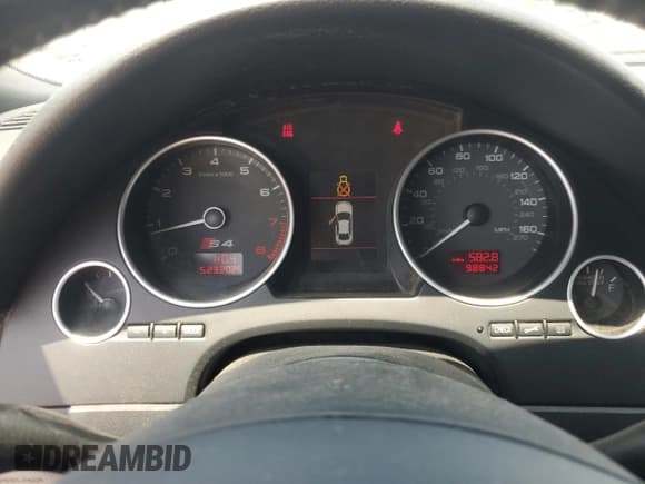 ✅ 2007 Audi S4 • VIN: WUARL48H87K900663 • Lot: 57980245. Listed on Copart with 98,842 mi. Free auction sales archive from the USA and detailed vehicle history report at DreamBid. Image 9.