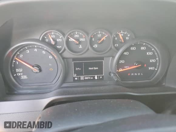 2022 Chevrolet Silverado 1500 Work Truck z VIN 1GCPDAEK4NZ613373, wystawiony jako Copart lot #83984315 z przebiegiem 69 074 mil mil oraz Szkoda całkowita • Salvage title. Historia ofert i sprzedaży dostępna na DreamBid. Obrazek 9.