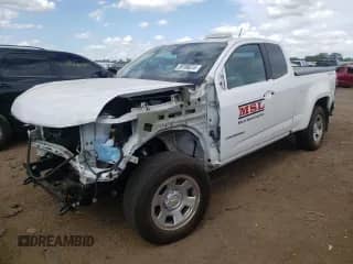 2022 Chevrolet Colorado 4WD Work Truck с VIN 1GCHTBEN7N1267602, выставлен на аукционе Copart как лот 59706874 с пробегом 22 413 миль миль и Списание • Salvage title. История ставок и продаж доступна на DreamBid. Изображение 1.