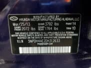 ✅ 2013 Hyundai Elantra GLS • VIN: 5NPDH4AE2DH312633 • Lot: 91694835. Listed on Copart with 76,984 mi. Free auction sales archive from the USA and detailed vehicle history report at DreamBid. Image 13.