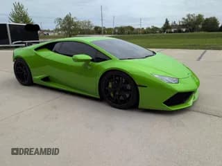 ✅ 2015 Lamborghini Huracan • VIN: ZHWUC1ZF7FLA03405 • Lot: 57724465. Listed on Copart with 31,953 mi. Free auction sales archive from the USA and detailed vehicle history report at DreamBid. Image 1.