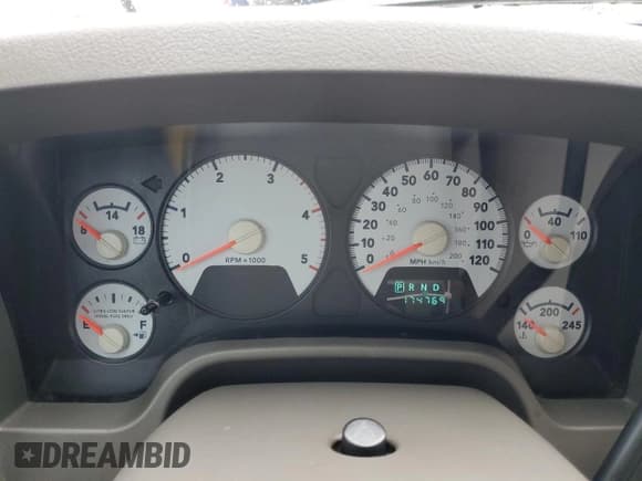 ✅ 2007 Dodge 2500 Laramie • VIN: 1D7KS28A57J593604 • Лот: 82326324. Опубликован ранее на Copart с пробегом 174 769 миль. Бесплатный доступ к архиву аукционных продаж из США и подробный отчёт об истории автомобиля на DreamBid. Изображение 9.