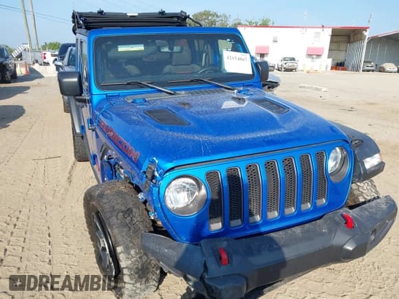 ✅ 2022 Jeep Wrangler Unlimited Rubicon • VIN: 1C4HJXFNXNW270269 • Lot: 42154867. Wystawiony na IAAI z przebiegiem 40 045 mil. Bezpłatny archiwum sprzedaży aukcyjnych z USA i szczegółowy raport historii pojazdu na DreamBid. Zdjęcie 6.