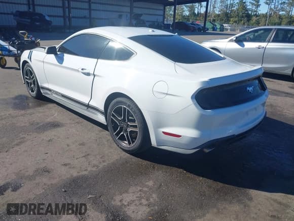 ✅ 2018 Ford Mustang EcoBoost • VIN: 1FA6P8THXJ5144641 • Lot: 43678072. Wystawiony na IAAI z przebiegiem 64 709 mil. Bezpłatny archiwum sprzedaży aukcyjnych z USA i szczegółowy raport historii pojazdu na DreamBid. Zdjęcie 3.