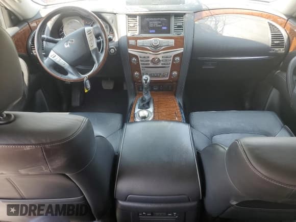 ✅ 2019 Infiniti QX80 Luxe • VIN: JN8AZ2NE7K9236030 • Lot: 58210235. Listed on Copart with 85,163 mi. Free auction sales archive from the USA and detailed vehicle history report at DreamBid. Image 8.