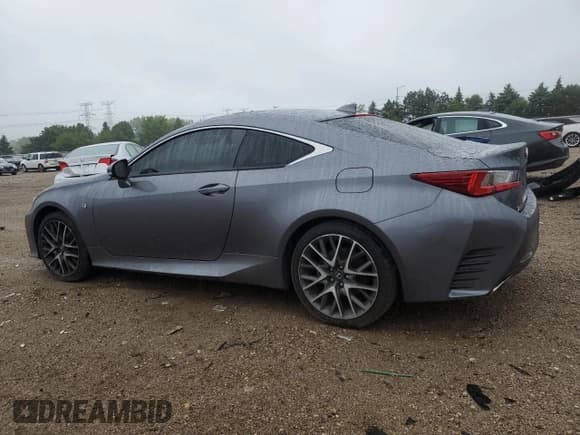 ✅ 2017 Lexus RC 350 • VIN: JTHSE5BC2H5007785 • Lot: 57786905. Listed on Copart with 81,685 mi. Free auction sales archive from the USA and detailed vehicle history report at DreamBid. Image 2.