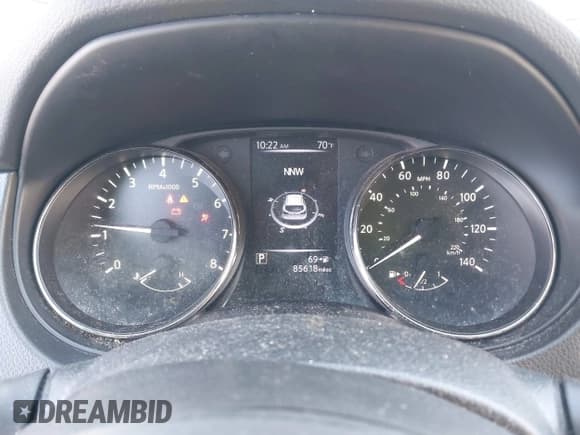 ✅ 2017 Nissan Rogue SL • VIN: JN1BJ1CP7HW002473 • Lot: 43164988. Listed on IAAI with 85,618 mi. Free auction sales archive from the USA and detailed vehicle history report at DreamBid. Image 7.