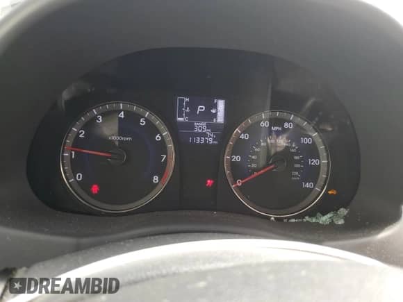 ✅ 2017 Hyundai Accent SE • VIN: KMHCT4AE7HU331065 • Lot: 86853605. Listed on Copart with 113,379 mi. Free auction sales archive from the USA and detailed vehicle history report at DreamBid. Image 9.