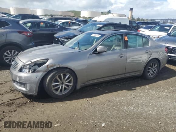 ✅ 2008 Infiniti G35 Journey • VIN: JNKBV61E48M221692 • Lot: 47736045. Listed on Copart with 116,263 mi. Free auction sales archive from the USA and detailed vehicle history report at DreamBid. Image 1.