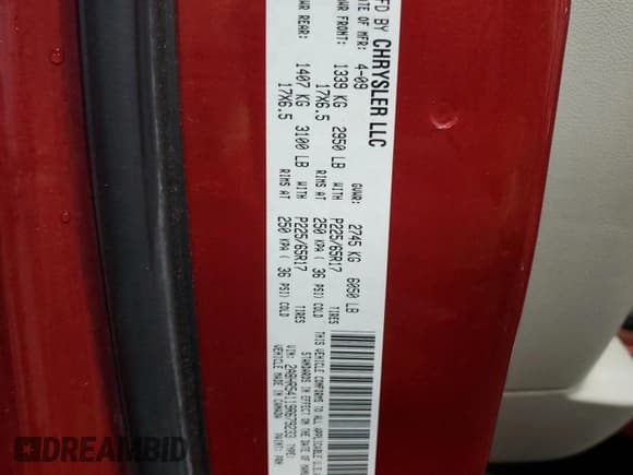 ✅ 2009 Chrysler Town & Country Touring • VIN: 2A8HR54119R679233 • Lot: 87095675. Wystawiony na Copart z przebiegiem 223 205 mil. Bezpłatny archiwum sprzedaży aukcyjnych z USA i szczegółowy raport historii pojazdu na DreamBid. Zdjęcie 13.