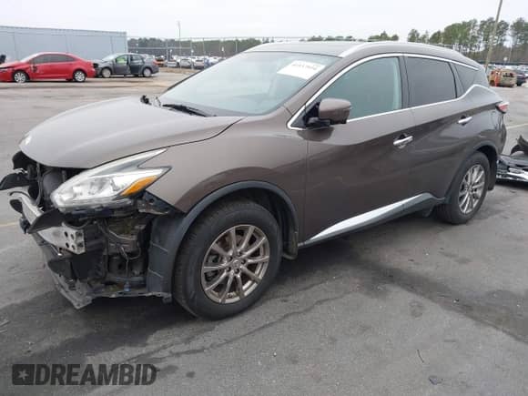 2015 Nissan Murano Platinum with VIN 5N1AZ2MG7FN287034, listed as a IAAI auction lot 41537924 with 198,775 mi miles and . Bid and sale history available at DreamBid. Image 2.