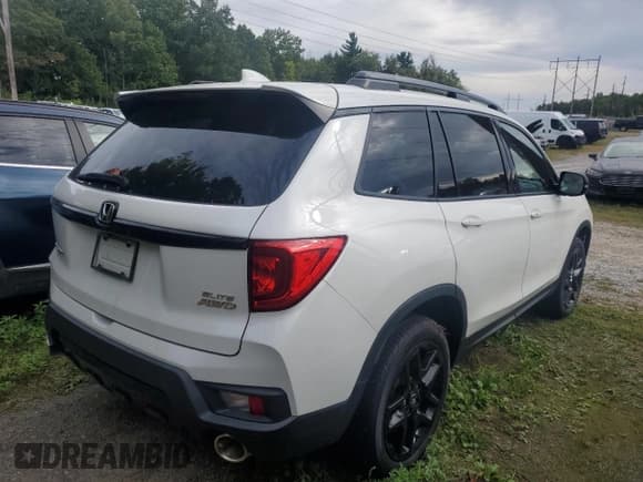 ✅ 2022 Honda Passport Elite • VIN: 5FNYF8H00NB007902 • Lot: 80935945. Listed on Copart with 97,446 mi. Free auction sales archive from the USA and detailed vehicle history report at DreamBid. Image 4.