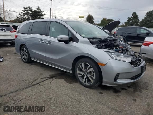 ✅ 2023 Honda Odyssey Touring • VIN: 5FNRL6H83PB000372 • Lot: 92080095. Listed on Copart with 38,924 mi. Free auction sales archive from the USA and detailed vehicle history report at DreamBid. Image 4.