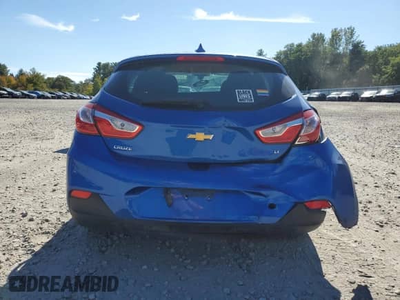 2017 Chevrolet Cruze LT с VIN 3G1BE6SM3HS520767, выставлен на аукционе Copart как лот 84521345 с пробегом 75 715 миль миль и Списание • Salvage title. История ставок и продаж доступна на DreamBid. Изображение 6.