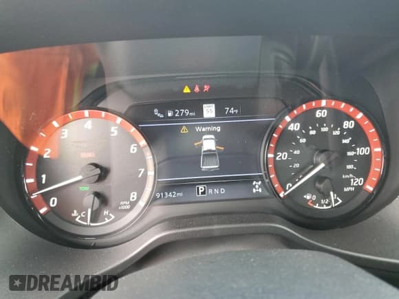 ✅ 2020 Nissan Titan SL • VIN: 1N6AA1ED2LN505013 • Lot: 56933185. Listed on Copart with 91,342 mi. Free auction sales archive from the USA and detailed vehicle history report at DreamBid. Image 9.