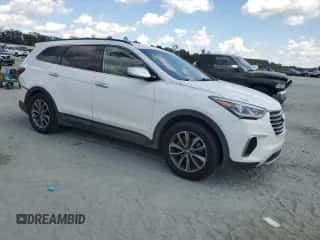 2017 Hyundai Santa Fe SE with VIN KM8SM4HF4HU169791, listed as a Copart auction lot 80722905 with 161,701 mi miles and Salvage title. Bid and sale history available at DreamBid. Image 4.