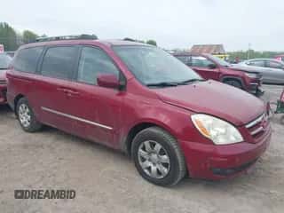 2008 Hyundai Entourage GLS z VIN KNDMC233886045738, wystawiony jako IAAI lot #42258530 z przebiegiem 190 771 mil mil oraz . Historia ofert i sprzedaży dostępna na DreamBid. Obrazek 1.