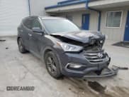 ✅ 2017 Hyundai Santa Fe 2.4L • VIN: 5XYZUDLB4HG488343 • Lot: 67198472. Listed on Copart with Not provided. Free auction sales archive from the USA and detailed vehicle history report at DreamBid. Image 1.