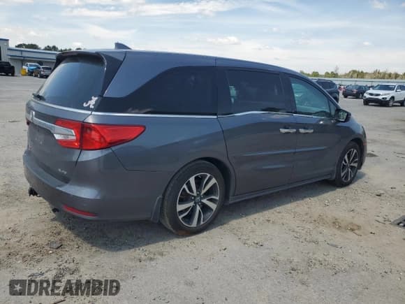 ✅ 2019 Honda Odyssey Elite • VIN: 5FNRL6H92KB088560 • Лот: 80549435. Опубликован ранее на Copart с пробегом 111 040 миль. Бесплатный доступ к архиву аукционных продаж из США и подробный отчёт об истории автомобиля на DreamBid. Изображение 3.