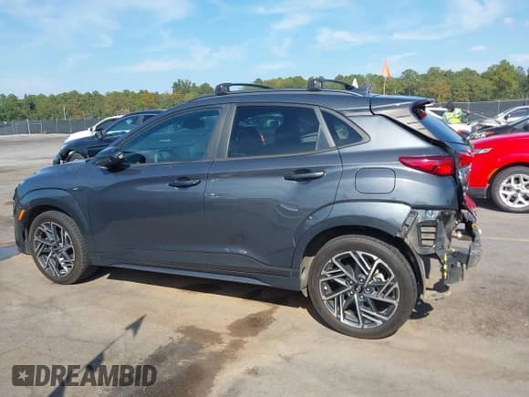 ✅ 2022 Hyundai Kona N Line • VIN: KM8K33A31NU793864 • Lot: 43276680. Listed on IAAI with 120,697 mi. Free auction sales archive from the USA and detailed vehicle history report at DreamBid. Image 14.