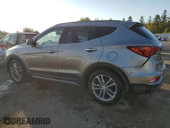2017 Hyundai Santa Fe 2.0T with VIN 5XYZUDLAXHG453538, listed as a Copart auction lot 69907165 with 102,694 mi miles and Salvage title. Bid and sale history available at DreamBid. Image 2.