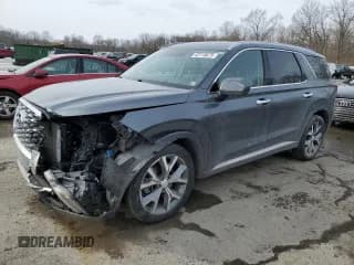 ✅ 2021 Hyundai Palisade Limited • VIN: KM8R5DHE9MU190665 • Лот: 42710675. Опубликован ранее на Copart с пробегом 64 280 миль. Бесплатный доступ к архиву аукционных продаж из США и подробный отчёт об истории автомобиля на DreamBid. Изображение 1.