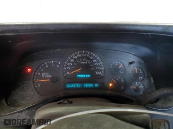 ✅ 2003 Chevrolet Silverado 2500HD LS • VIN: 1GCHC29U33E133435 • Lot: 56750225. Listed on Copart with 343,001 mi. Free auction sales archive from the USA and detailed vehicle history report at DreamBid. Image 9.