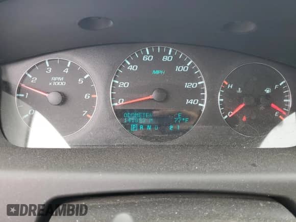 2011 Chevrolet Impala LT Retail с VIN 2G1WB5EK8B1100665, выставлен на аукционе Copart как лот 72006045 с пробегом 141 893 миль миль и Списание • Salvage title. История ставок и продаж доступна на DreamBid. Изображение 9.