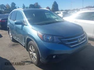 ✅ 2013 Honda CR-V EX-L • VIN: 5J6RM4H75DL053568 • Lot: 43521380. Listed on IAAI with 131,284 mi. Free auction sales archive from the USA and detailed vehicle history report at DreamBid. Image 1.