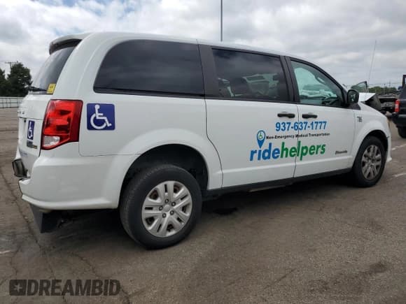 ✅ 2019 Dodge Grand Caravan SE • VIN: 2C7WDGBG6KR678636 • Lot: 71089935. Wystawiony na Copart z przebiegiem 85 578 mil. Bezpłatny archiwum sprzedaży aukcyjnych z USA i szczegółowy raport historii pojazdu na DreamBid. Zdjęcie 3.