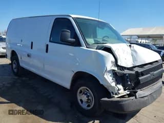 ✅ 2015 Chevrolet Express Cargo • VIN: 1GCWGFCF6F1246210 • Lot: 43363270. Listed on IAAI with 153,514 mi. Free auction sales archive from the USA and detailed vehicle history report at DreamBid. Image 1.