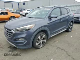 ✅ 2017 Hyundai Tucson Sport • VIN: KM8J33A29HU561066 • Lot: 94315275. Listed on Copart with 133,727 mi. Free auction sales archive from the USA and detailed vehicle history report at DreamBid. Image 1.