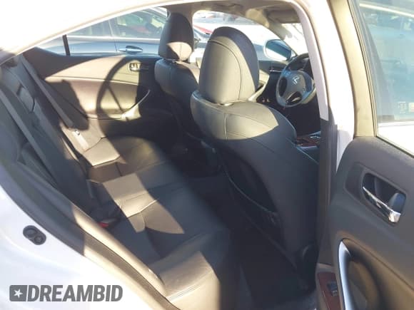 ✅ 2008 Lexus IS 250 • VIN: JTHBK262085062163 • Lot: 43778983. Listed on IAAI with 356,916 mi. Free auction sales archive from the USA and detailed vehicle history report at DreamBid. Image 8.