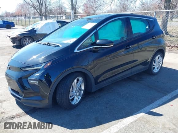✅ 2022 Chevrolet Bolt EV 1LT • VIN: 1G1FW6S07N4127216 • Lot: 41856198. Listed on IAAI with 71,464 mi. Free auction sales archive from the USA and detailed vehicle history report at DreamBid. Image 2.