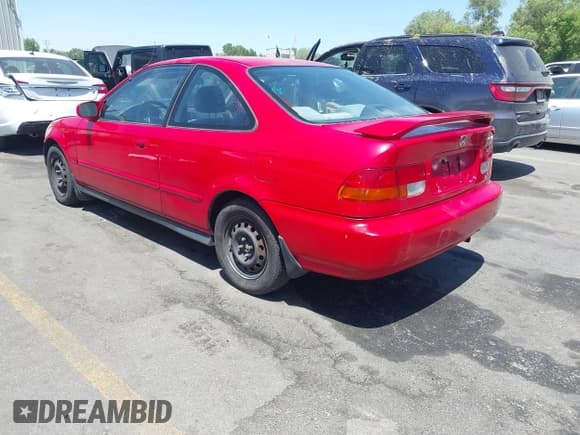 ✅ 1998 Honda Civic EX • VIN: 1HGEJ8246WL072184 • Lot: 42498655. Listed on IAAI with 124,612 mi. Free auction sales archive from the USA and detailed vehicle history report at DreamBid. Image 3.