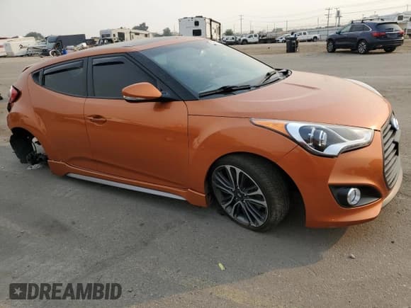 ✅ 2016 Hyundai Veloster Turbo • VIN: KMHTC6AEXGU262656 • Lot: 64466964. Wystawiony na Copart z przebiegiem 111 545 mil. Bezpłatny archiwum sprzedaży aukcyjnych z USA i szczegółowy raport historii pojazdu na DreamBid. Zdjęcie 4.