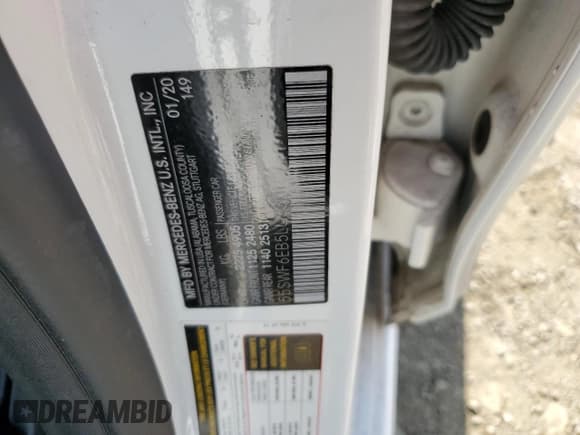 ✅ 2020 Mercedes-Benz C 43 AMG • VIN: 55SWF6EB5LU332137 • Lot: 70095705. Wystawiony na Copart z przebiegiem 117 660 mil. Bezpłatny archiwum sprzedaży aukcyjnych z USA i szczegółowy raport historii pojazdu na DreamBid. Zdjęcie 12.