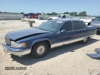 ✅ 1994 Cadillac Fleetwood • VIN: 1G6DW52P4RR713955 • Лот: 61852175. Опубликован ранее на Copart с пробегом 141 763 миль. Бесплатный доступ к архиву аукционных продаж из США и подробный отчёт об истории автомобиля на DreamBid. Изображение 1.