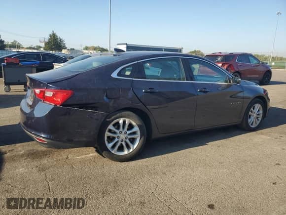 2016 Chevrolet Malibu LT with VIN 1G1ZE5ST7GF181109, listed as a Copart auction lot 80859125 with 118,447 mi miles and Salvage title. Bid and sale history available at DreamBid. Image 3.