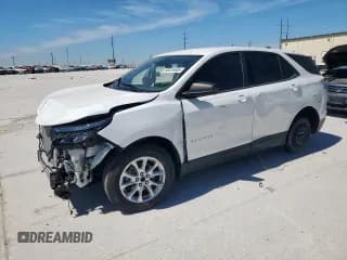 ✅ 2022 Chevrolet Equinox LS • VIN: 3GNAXFEV9NS147531 • Лот: 50415445. Опубликован ранее на Copart с пробегом Не указан. Бесплатный доступ к архиву аукционных продаж из США и подробный отчёт об истории автомобиля на DreamBid. Изображение 1.