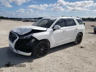 ✅ 2020 Hyundai Palisade Limited • VIN: KM8R54HE0LU142888 • Лот: 84037774. Опубликован ранее на Copart с пробегом 35 606 миль. Бесплатный доступ к архиву аукционных продаж из США и подробный отчёт об истории автомобиля на DreamBid. Изображение 1.