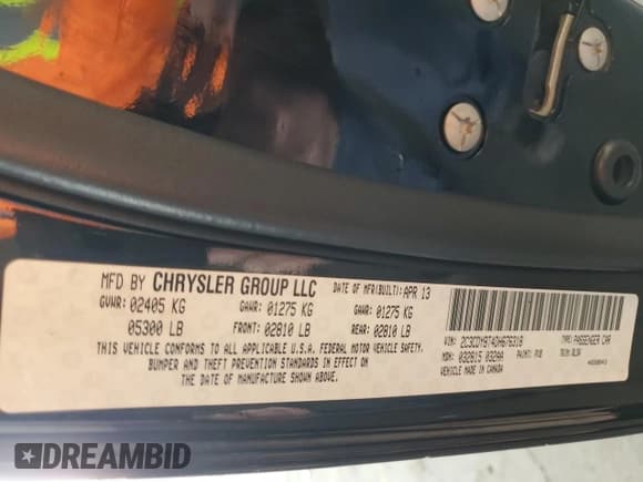 ✅ 2013 Dodge Challenger R/T • VIN: 2C3CDYBT4DH676318 • Lot: 83650754. Wystawiony na Copart z przebiegiem Nie podano. Bezpłatny archiwum sprzedaży aukcyjnych z USA i szczegółowy raport historii pojazdu na DreamBid. Zdjęcie 12.