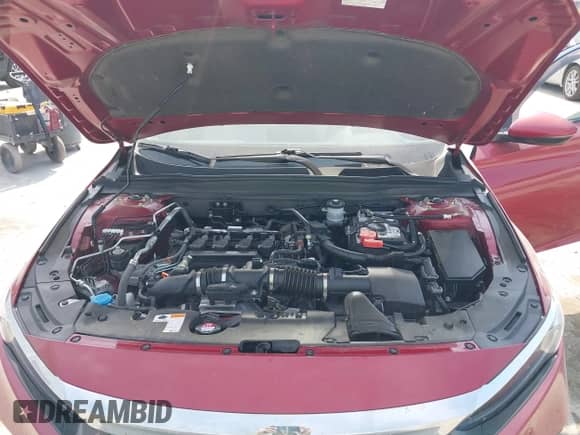 2022 Honda Accord EX-L z VIN 1HGCV1F54NA051284, wystawiony jako IAAI lot #42586775 z przebiegiem 41 476 mil mil oraz . Historia ofert i sprzedaży dostępna na DreamBid. Obrazek 10.