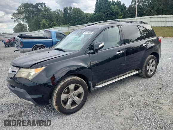 ✅ 2007 Acura MDX Sport • VIN: 2HNYD28537H509132 • Lot: 82318395. Listed on Copart with 208,327 mi. Free auction sales archive from the USA and detailed vehicle history report at DreamBid. Image 1.